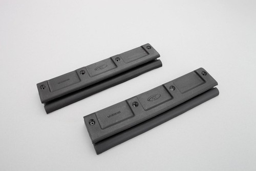 Schienenhalter - 2x, (schwarz)
